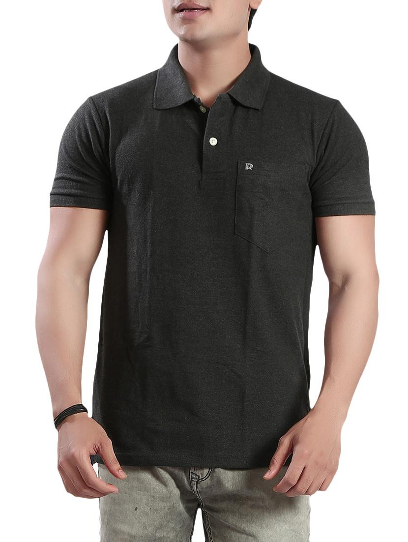 grey cotton t-shirt - 14393948 -  Zoom Image - 0