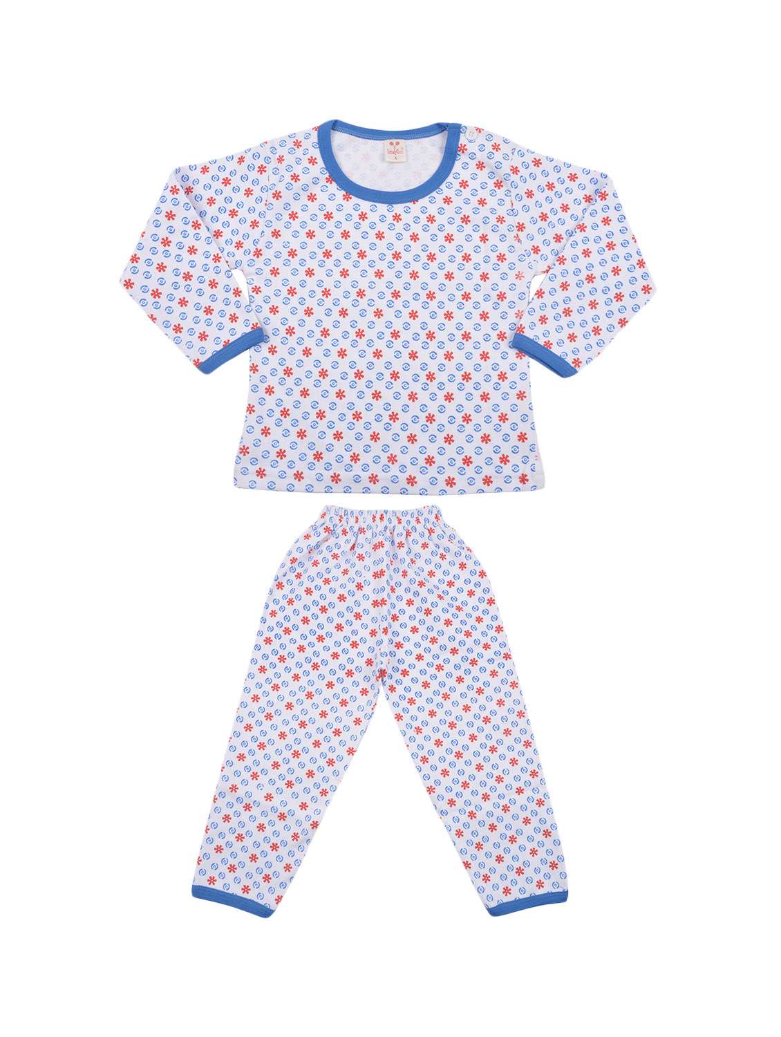 white cotton pyjama set 