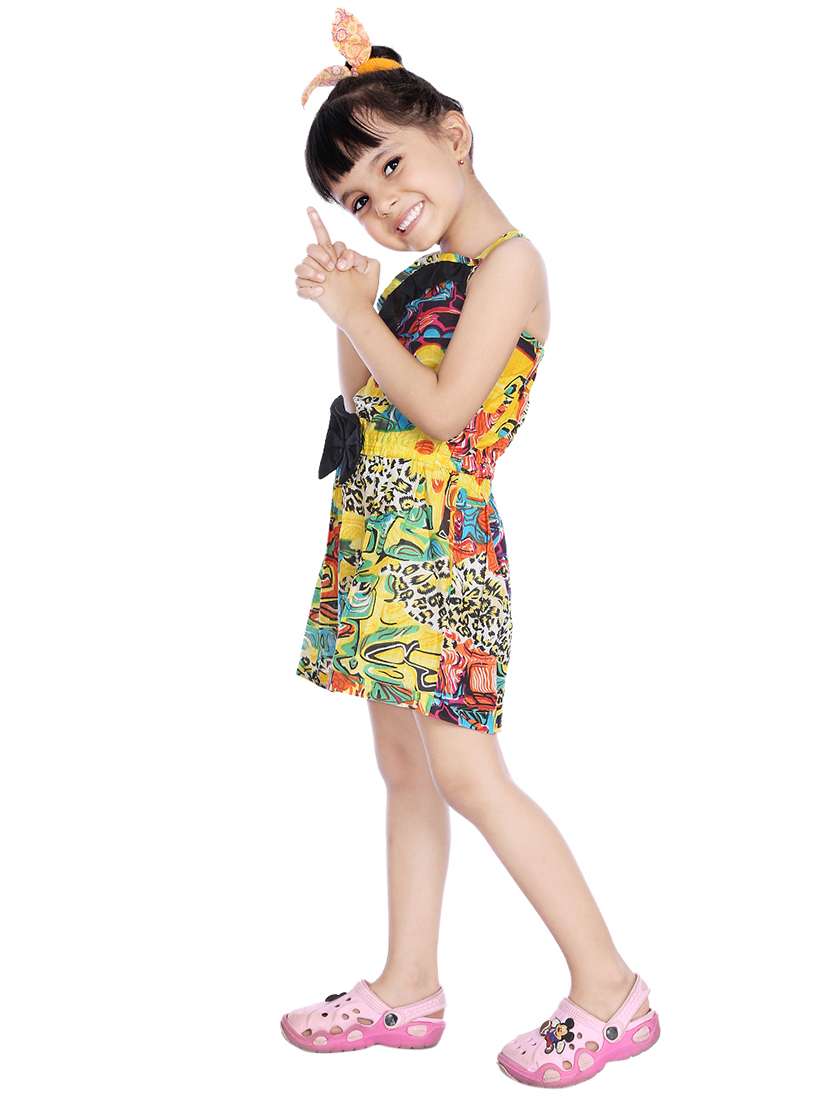 multi colored cotton jump suit