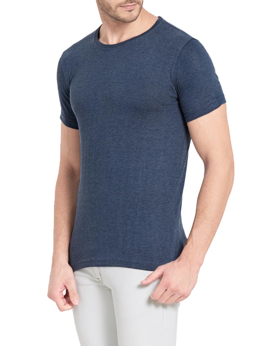 blue cotton t-shirt - 14404513 - Standard Image - 1