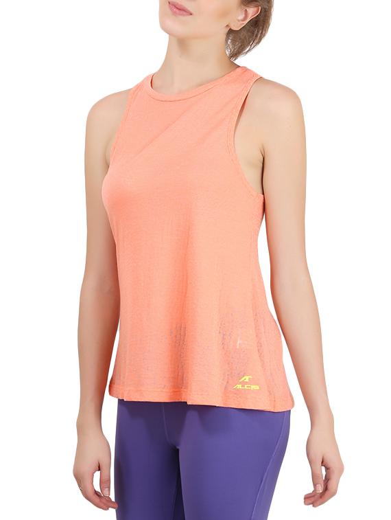 orange cotton blend tank top - 14411077 -  Standard Image - 1