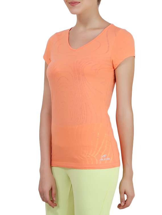 orange cotton blend  top - 14411078 -  Standard Image - 1