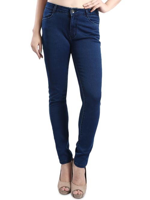 women's plain slim fit jeans - 14419333 - Standard Image - 0