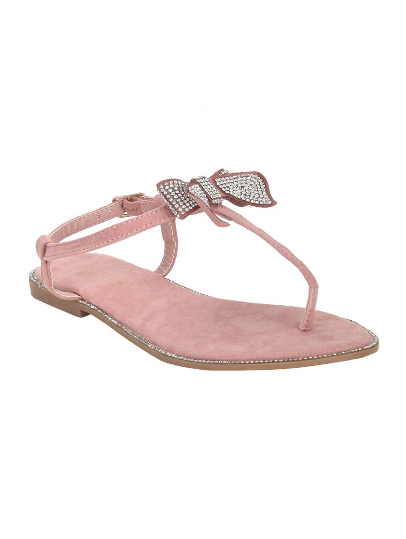 pink ankle strap sandals