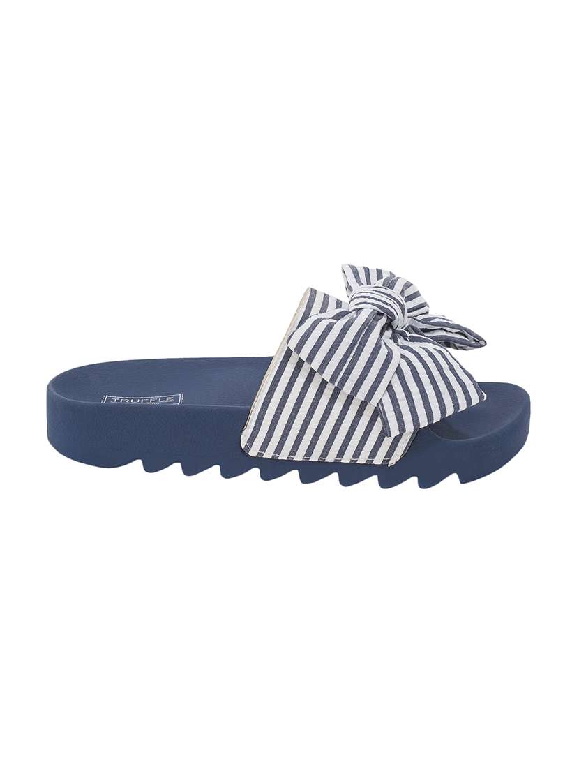 navy synthetic slides - 14434782 -  Standard Image - 1