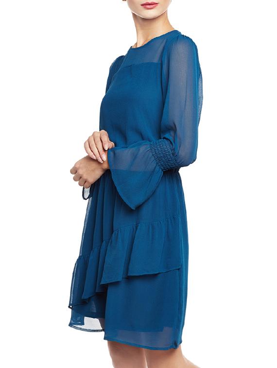 blue blouson dress - 14438371 -  Standard Image - 1