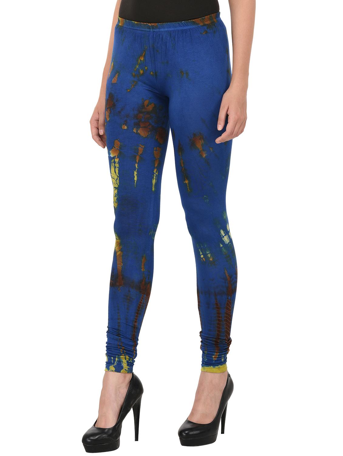 dark blue printed legging - 14439838 - Standard Image - 1