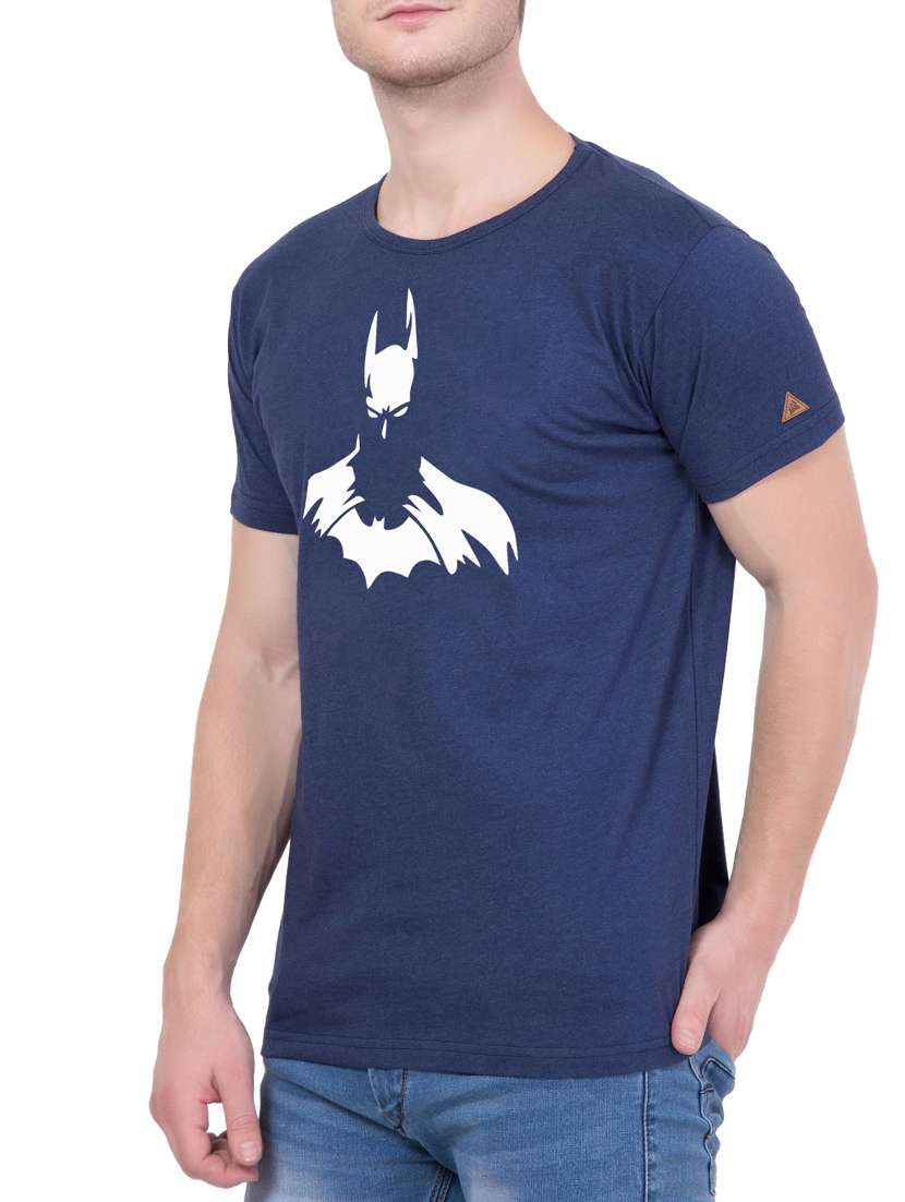 navy blue cotton character tee - 14443629 -  Standard Image - 1