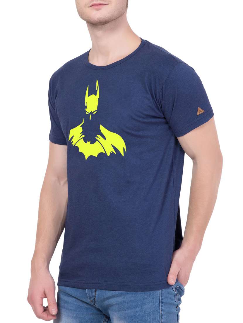 navy blue cotton character t-shirt - 14443630 -  Standard Image - 1