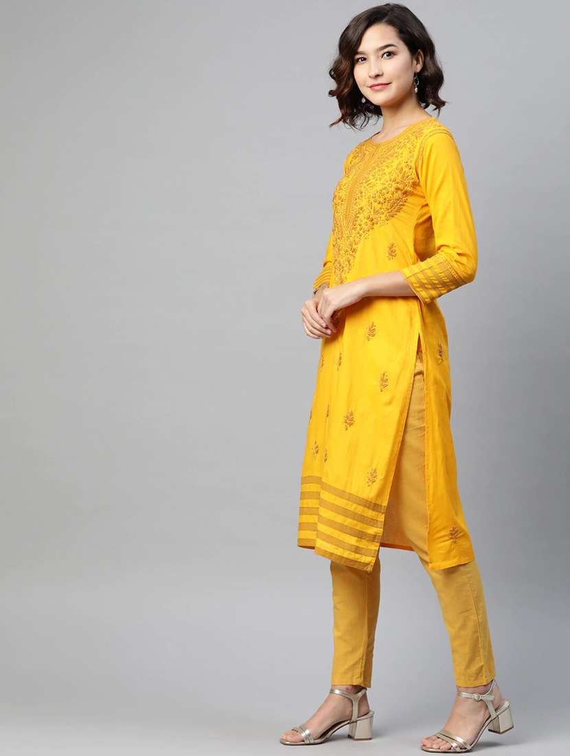 women's straight kurta - 14445588 -  Standard Image - 1