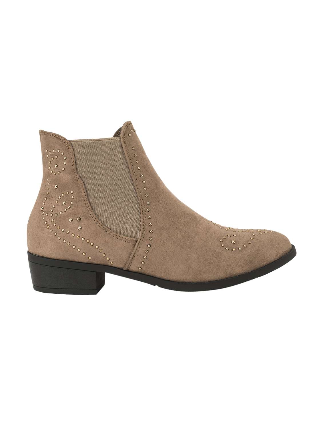 brown suede ankle boot - 14448316 -  Standard Image - 1