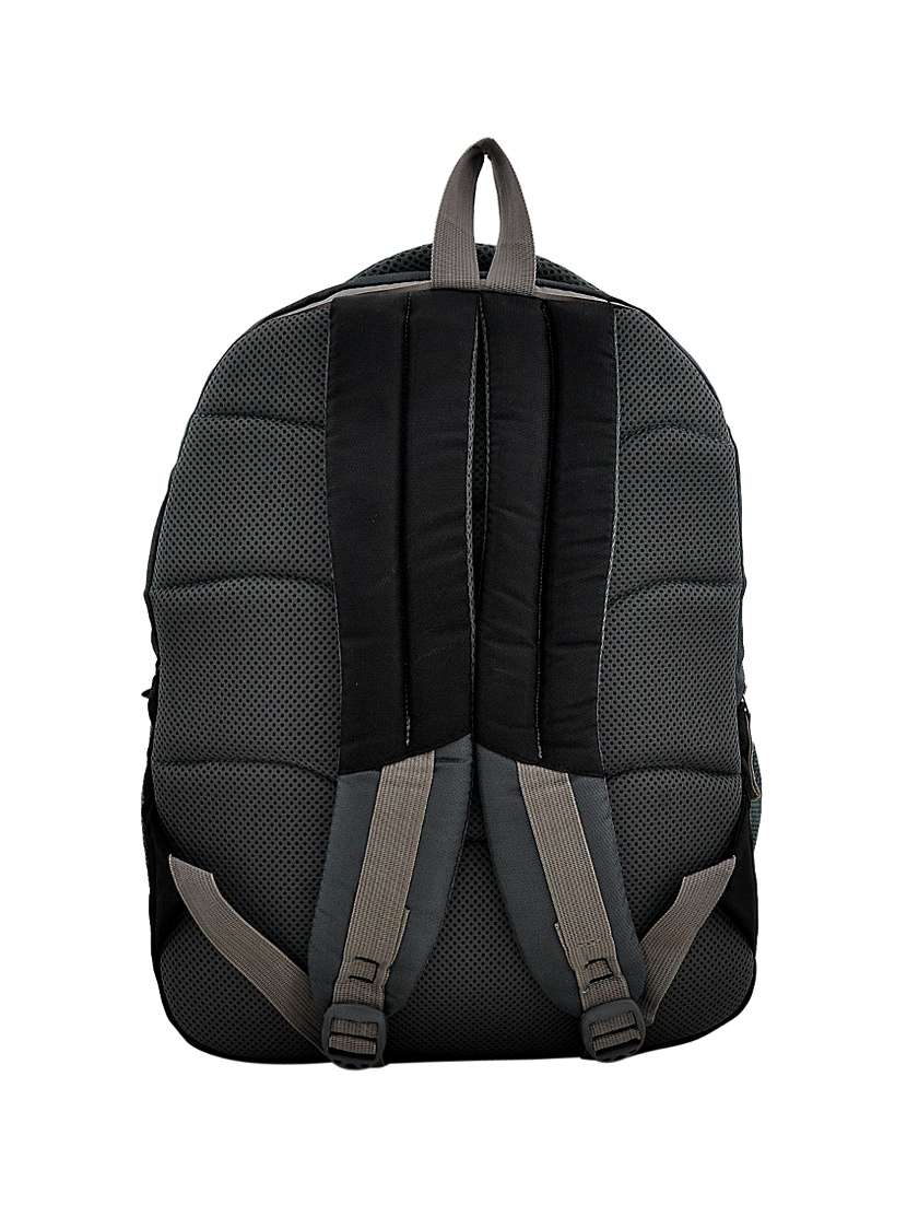 black polyester backpack - 14449791 - Standard Image - 1