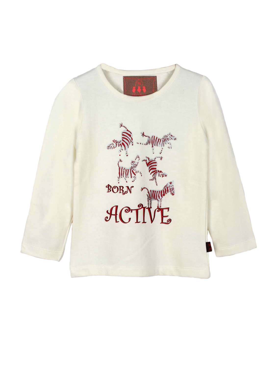 round neck quirky print t-shirt