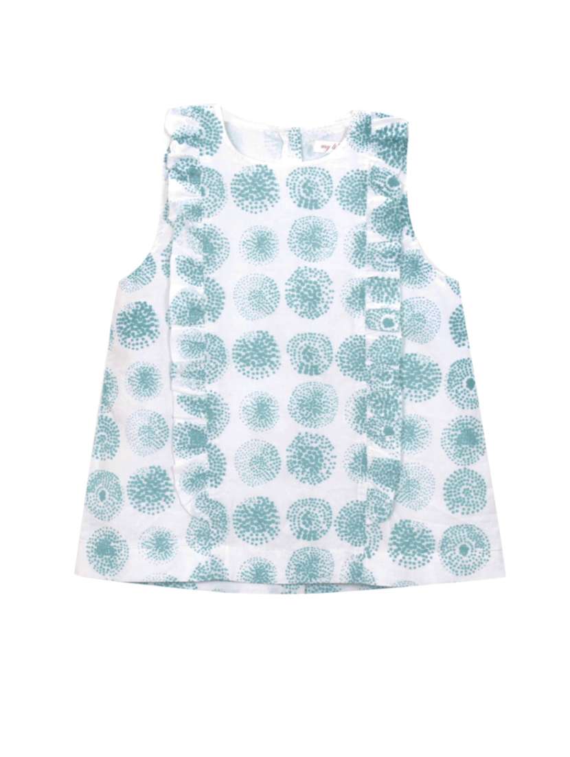 girls round neck top