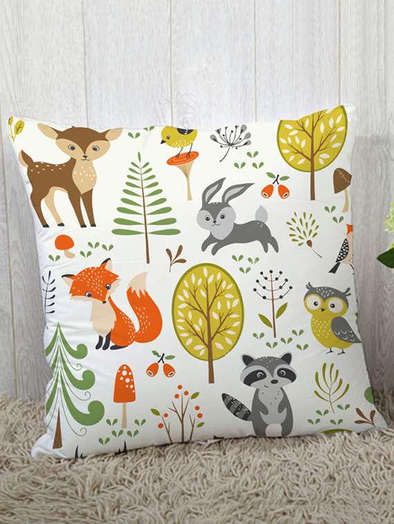 polysilk digitally printed single cushion covers
