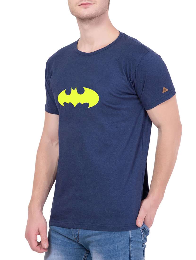 navy blue cotton t-shirt - 14467299 - Standard Image - 1