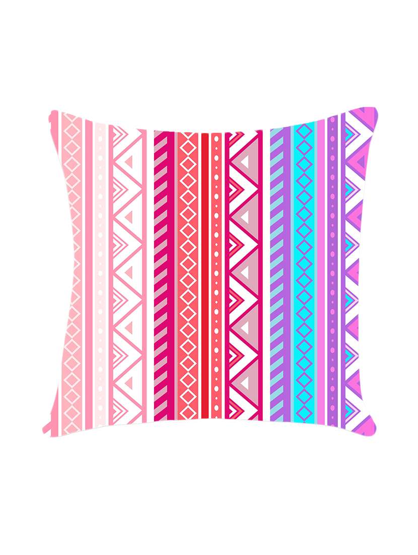 geometric print cushion cover by ambbi collections