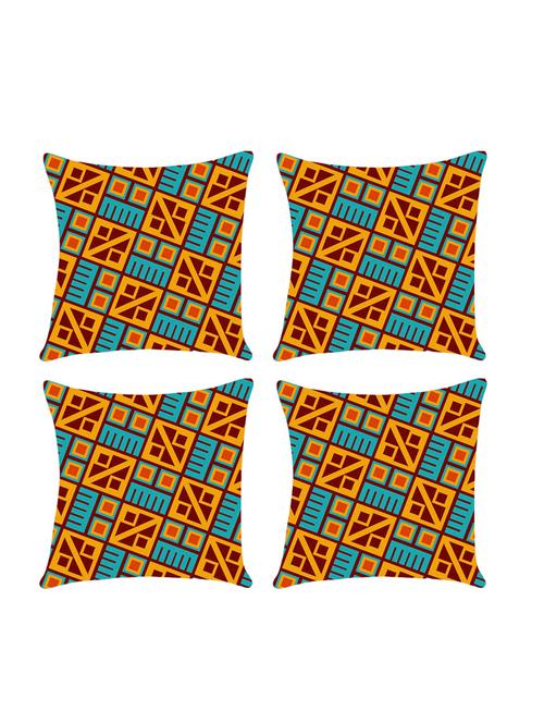 geometric print cushion cover by ambbi collections - 14472315 - Standard Image - 0