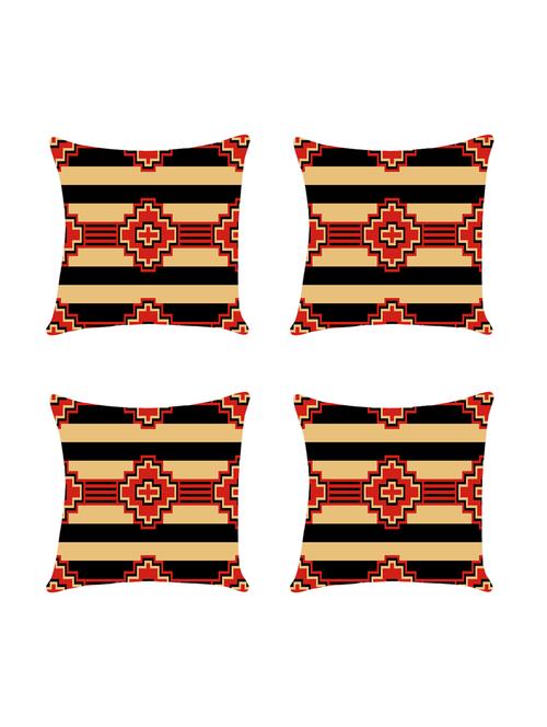 set of 4 digital printed cushion cover by ambbi collections - 14476021 -  Standard Image - 0