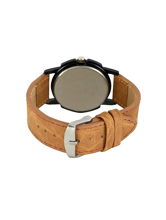 lorenz mk-1049a bestseller black dial & brown strap men's quartz - 14477689 - Standard Image - 1