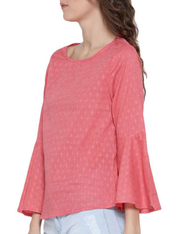 women's straight round neck top - 14478408 -  Standard Image - 1