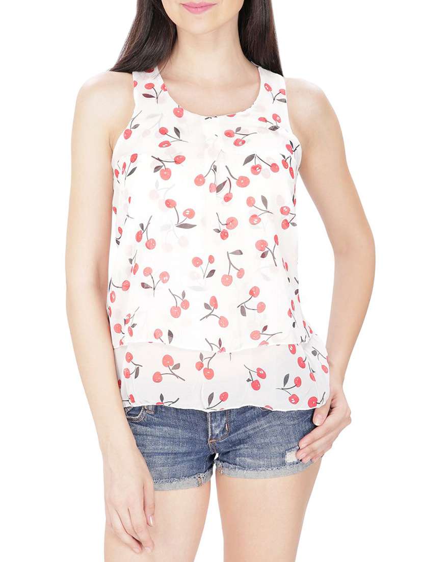 women's tank top round neck top