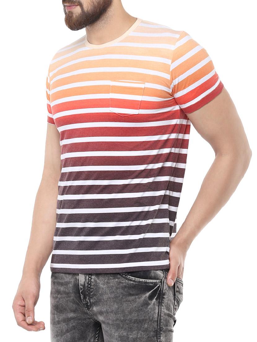 orange cotton t-shirt - 14504878 -  Standard Image - 1