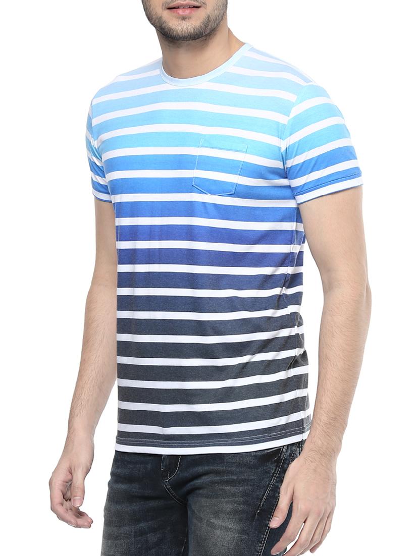 blue cotton t-shirt - 14504879 -  Standard Image - 1