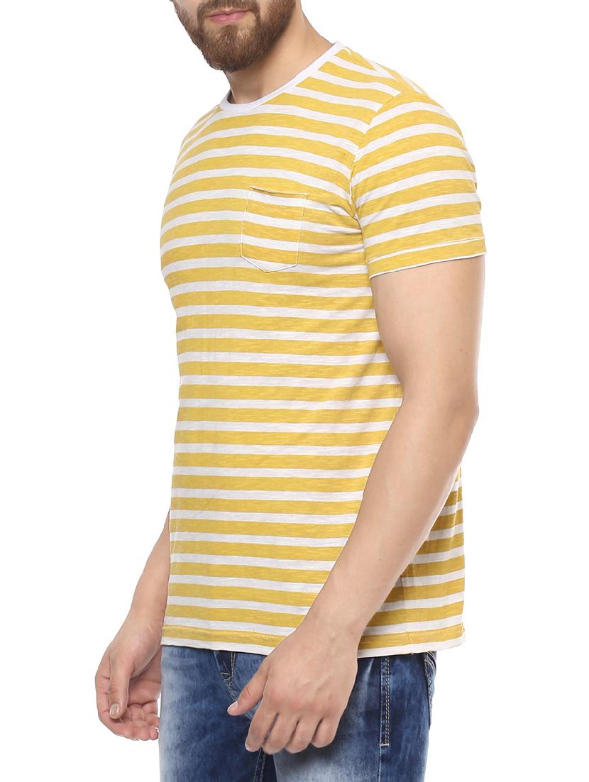 yellow cotton t-shirt - 14504904 - Standard Image - 1
