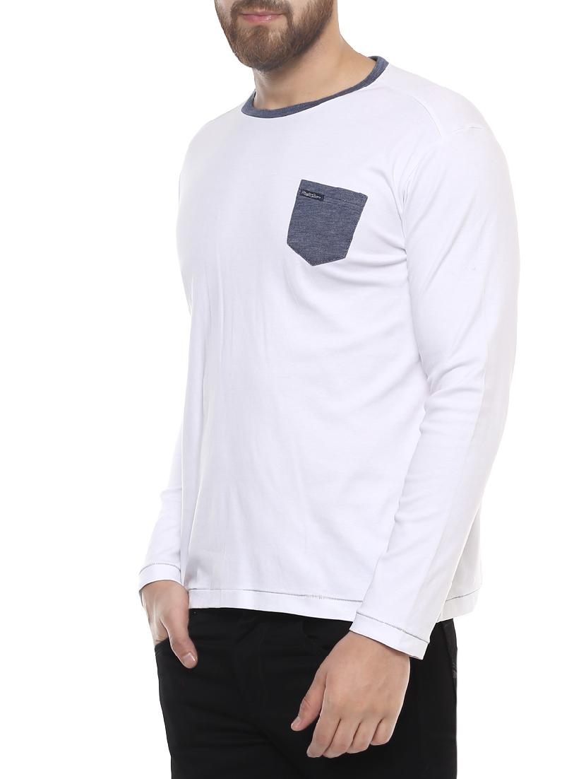 white cotton t-shirt - 14504941 - Standard Image - 1