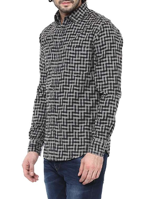 mens checks casual shirt - 14527921 -  Standard Image - 1