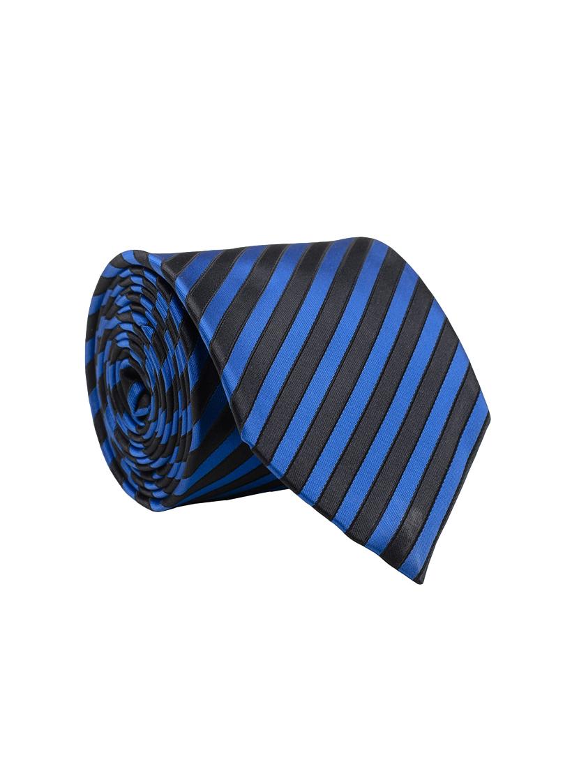 blue micro fibre tie - 14531183 - Zoom Image - 0