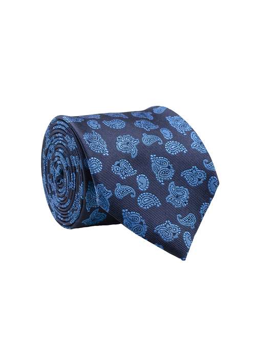 blue micro fibre tie - 14531187 -  Standard Image - 0