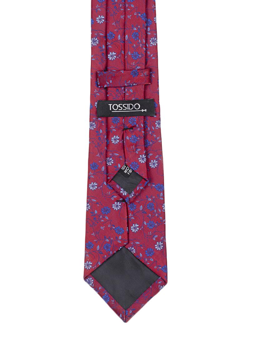red micro fibre tie - 14531188 - Standard Image - 1