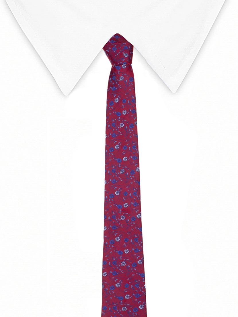 red micro fibre tie - 14531188 - Standard Image - 4