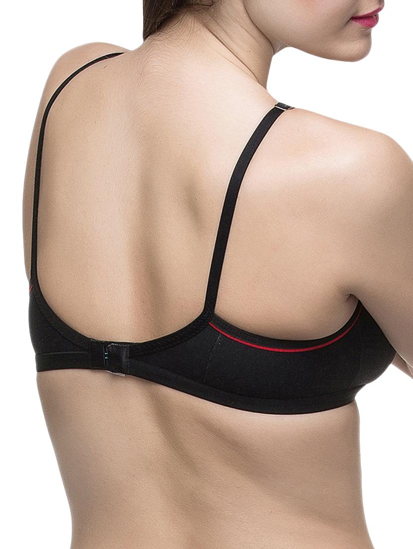 set of 3 bow patch bra - 14554150 - Standard Image - 4