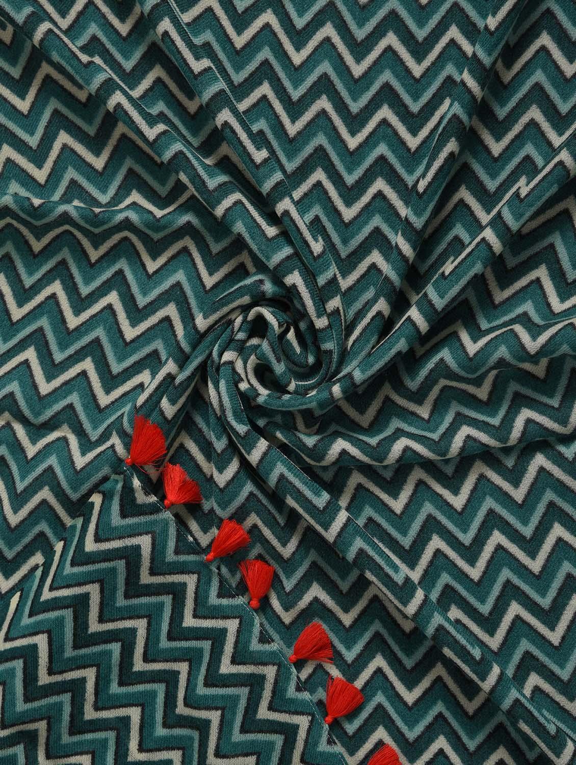 women's chevron print stole - 14556752 - Standard Image - 1