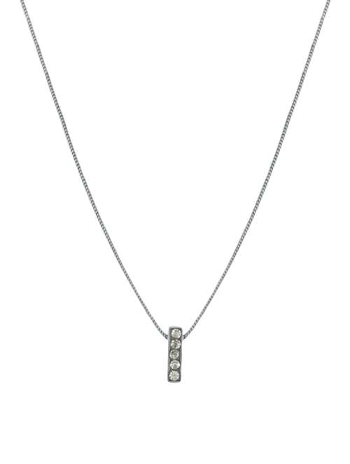 silver metal pendant - 14561232 -  Standard Image - 0