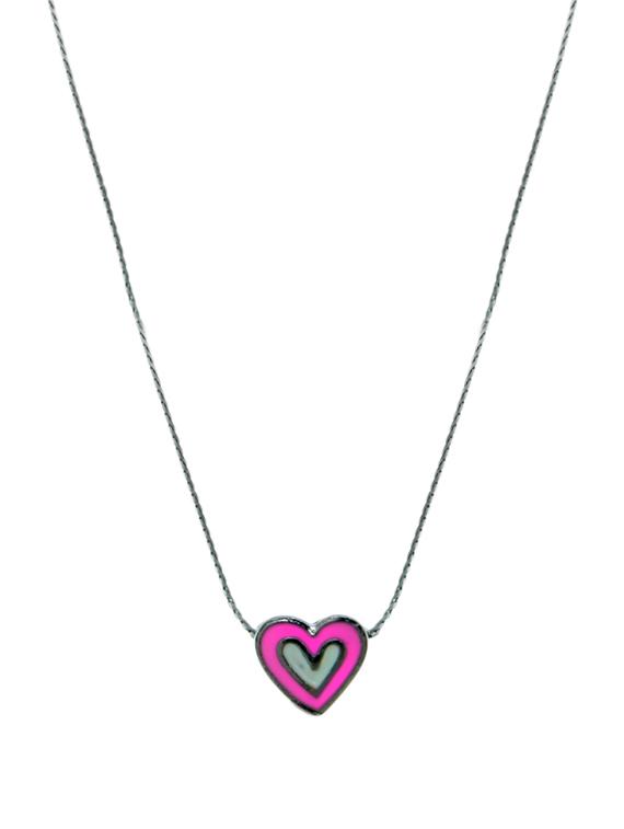 pink metal pendant - 14561274 -  Zoom Image - 0