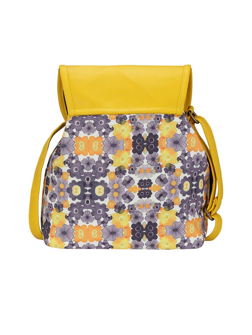 yellow canvas sling bag - 14562486 - Standard Image - 1