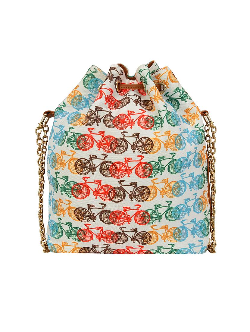 white canvas sling bag - 14562560 - Standard Image - 1