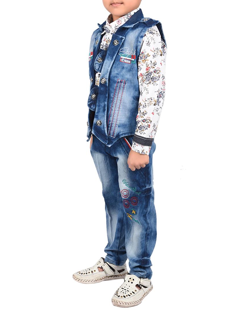 blue denim full length set - 14562585 -  Standard Image - 1