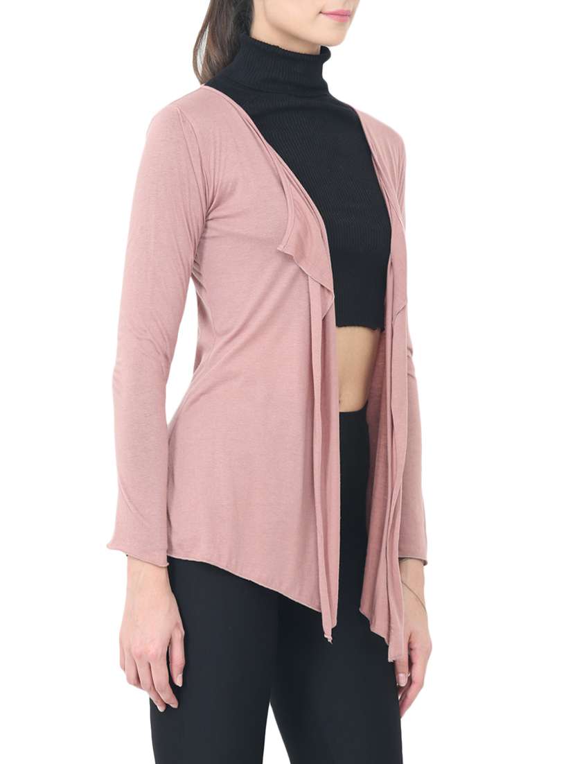 pink solid shrug - 14564663 -  Standard Image - 1