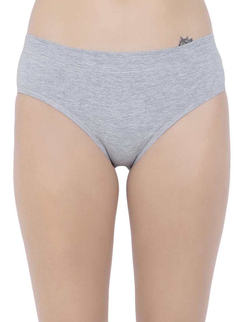 set of 2 grey cotton hipster panties - 14572828 -  Standard Image - 1