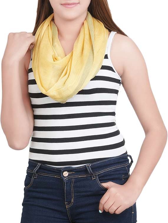 women's solid print stole - 14573379 -  Standard Image - 1