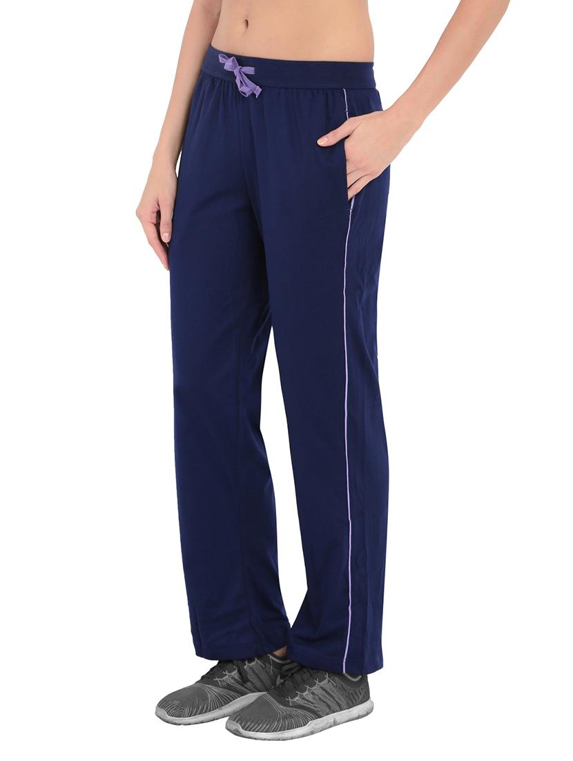 navy blue cotton track pants - 14574511 -  Standard Image - 1