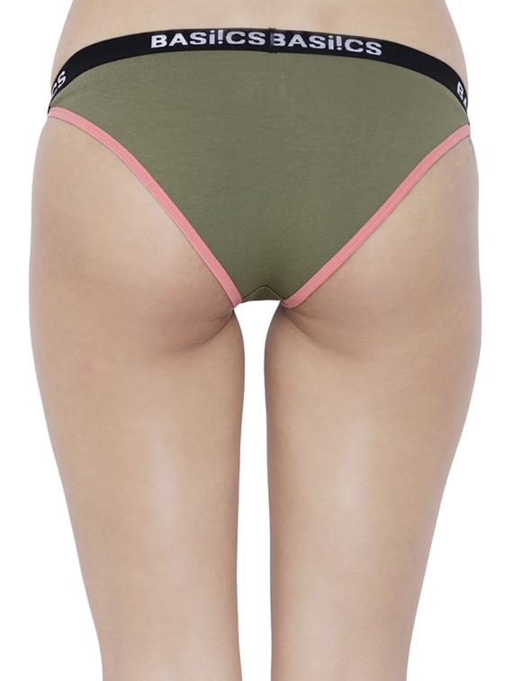 contrast seam thong panty - 14582534 - Standard Image - 1
