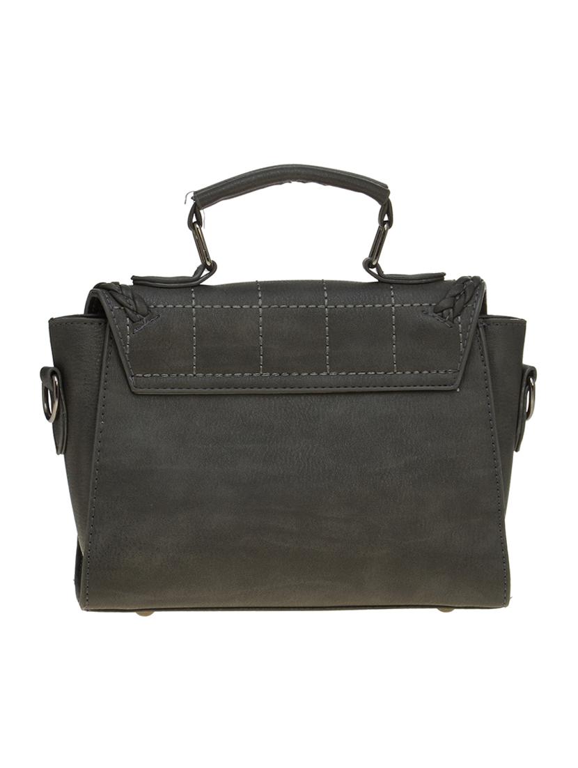 grey leatherette sling bag - 14584213 -  Standard Image - 1