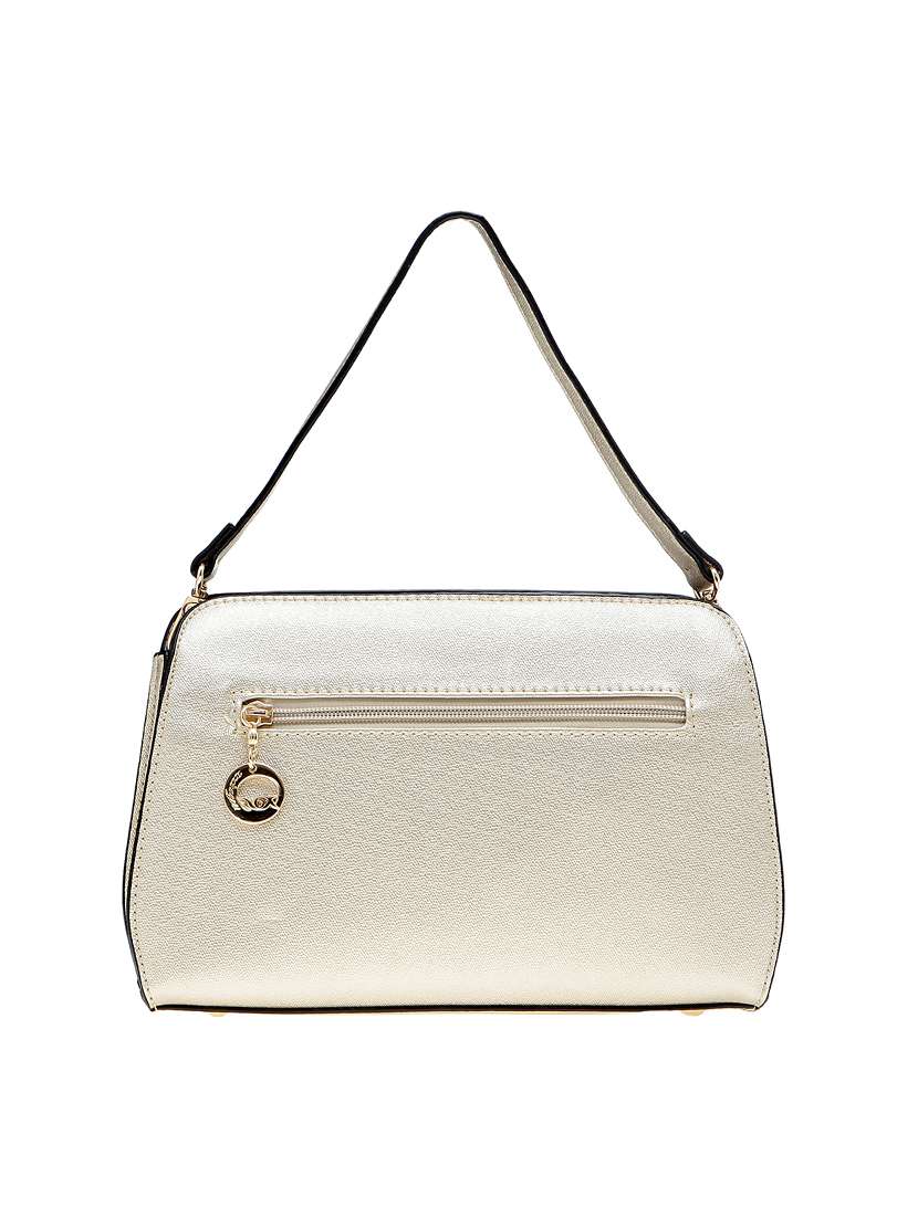 gold leatherette sling bag - 14584220 -  Standard Image - 1