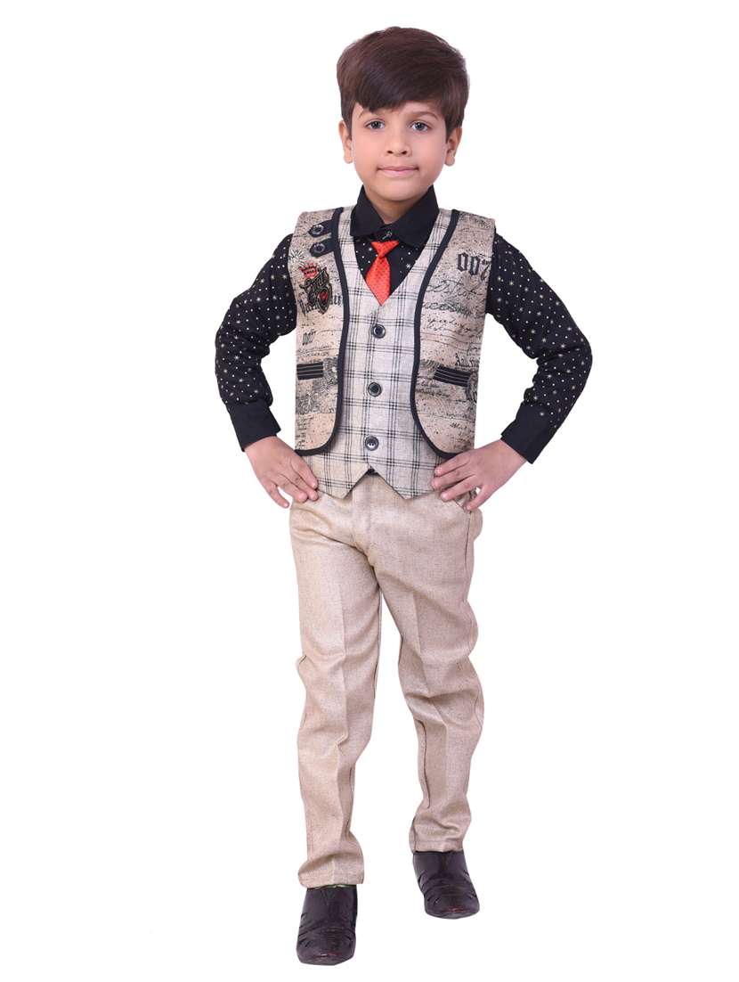 beige cotton full length set - 14593561 -  Standard Image - 4